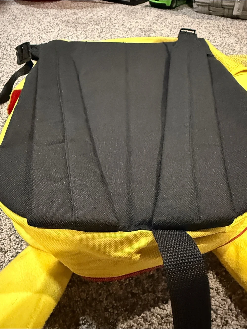 Pikachu Yellow Kids Backpack with Poké Ball Front Pocket